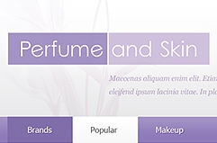 Разработка сайта онлайн магазина Perfume and Skin, интеграция дизайна с Magento
